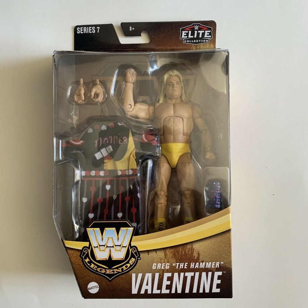 WWE Elite Legends Greg The Hammer Valentine Exclus - Picture 1 of 5